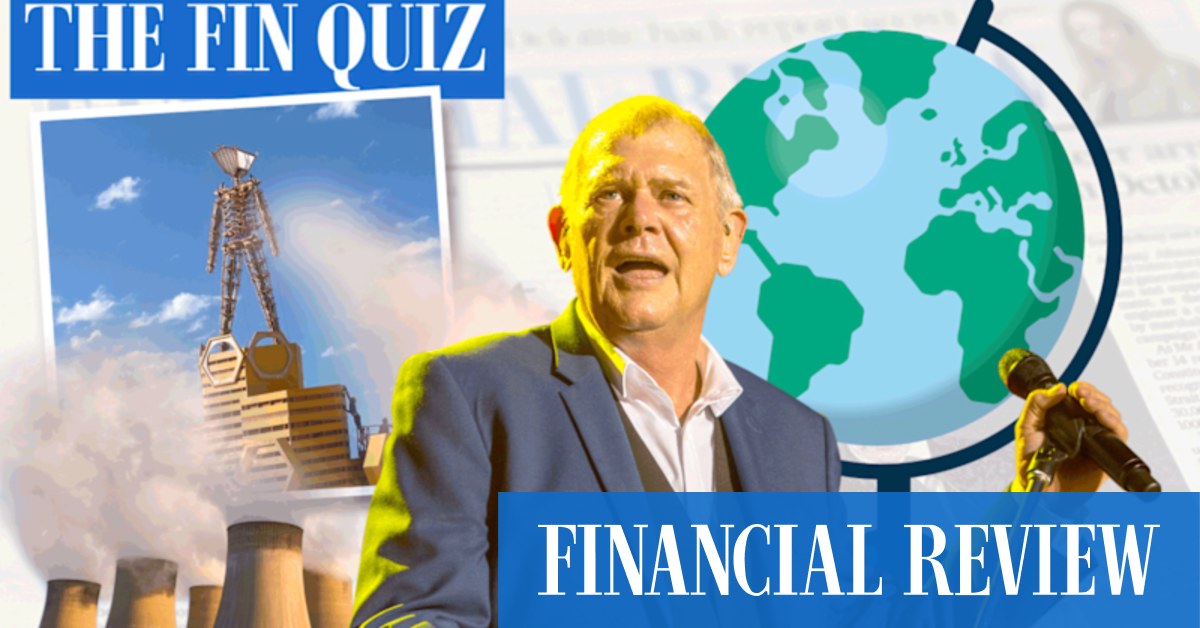 Fin Quiz: test your knowledge across politics, business and Burning Man - Vimarsana News