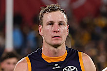 Crows captain Jordan Dawson.