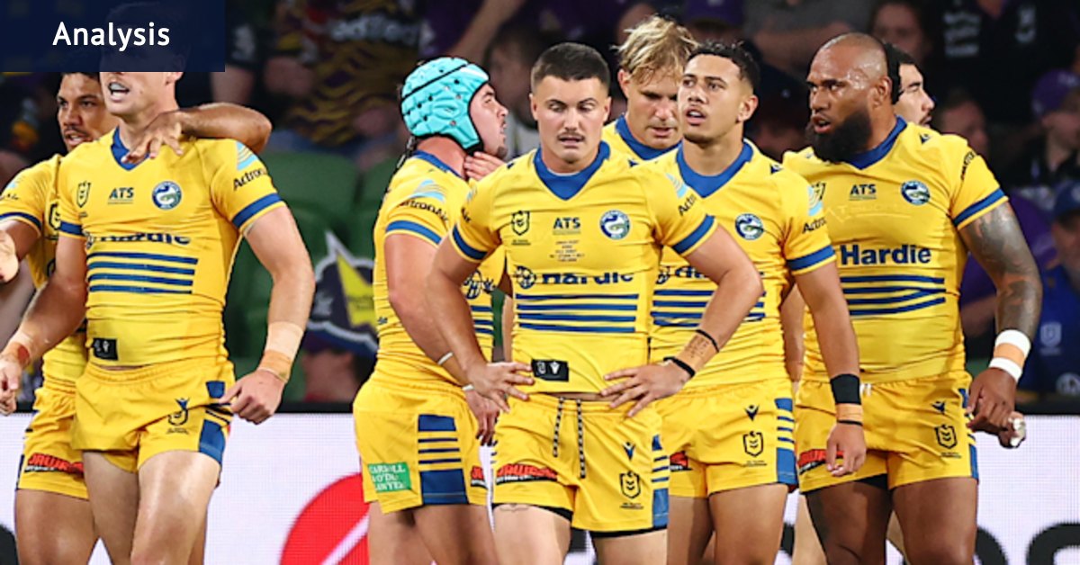 The Parramatta Eels didn’t see the latest loss to the Melbourne Storm coming. They should have