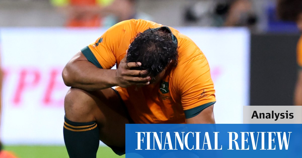 Rugby World Cup Don’t blame the Wallabies; blame years of structural