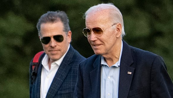President Joe Biden, and his son Hunter Biden