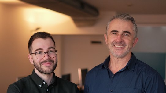 Wildcard co-founders Nathan Tesler  and Randall Maccan. 