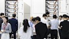 Huawei shows off its energy storage systems at Shanghai’s Smart Energy Expo last year. 