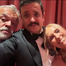 Graham Norton, Pedro Pascal and Toni Collette at the Taylor Swift and Travis Kelce Wedding.