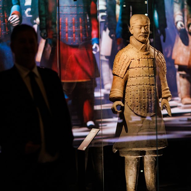 The collection at WA Museum Boola Bardip is the biggest exhibition outside China.