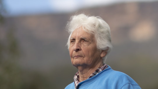 Aunty Sharyn Halls, a Gundungurra elder, on land that will be inundated by floodwater at Burnt Flat near Lake Burragorang if the Warragamba Dam wall is raised.