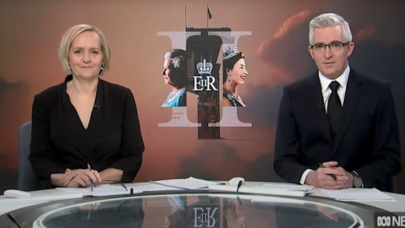 Sarah Ferguson and David Speers presented an ABC news special on the Queen, after her passing.