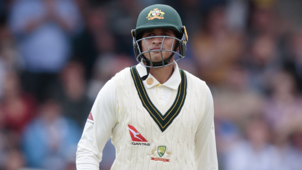 Usman Khawaja was dropped from the Australian team for the fourth Test.