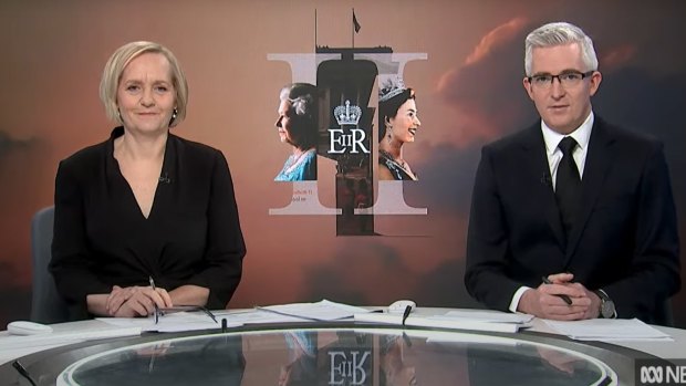 Sarah Ferguson and David Speers presented an ABC news special on the Queen, after her passing.