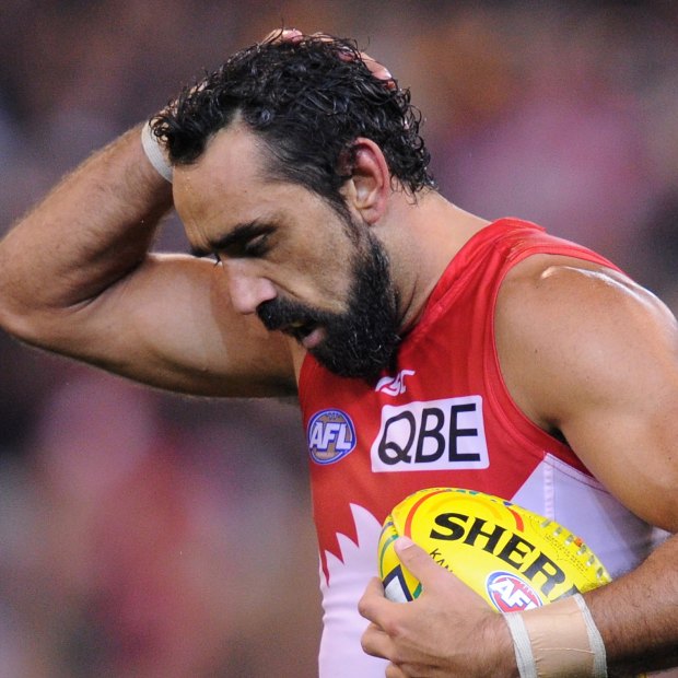 Adam Goodes was the victim of horrendous treatment towards the end of his career.
