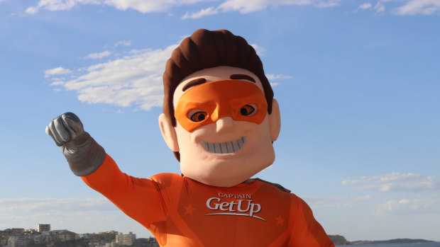  Captain GetUp is the conservative answer to the GetUp campaign. 