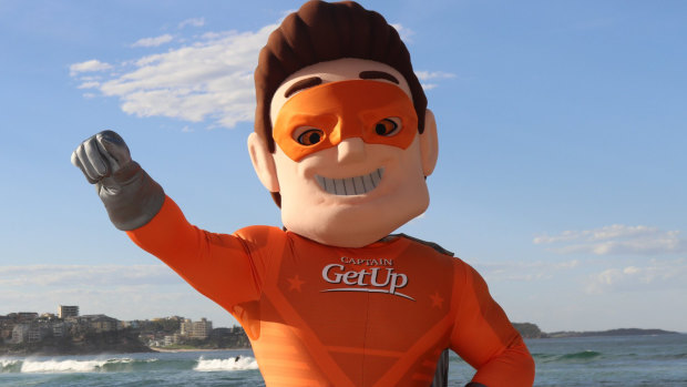 Fighting them on the Manly beaches .... Captain Getup. 