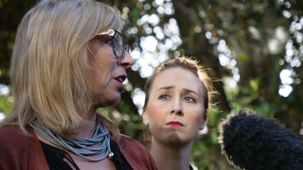 Rosie Batty and Victorian women's minister Gabrielle Williams discuss the state's fight against family violence. 