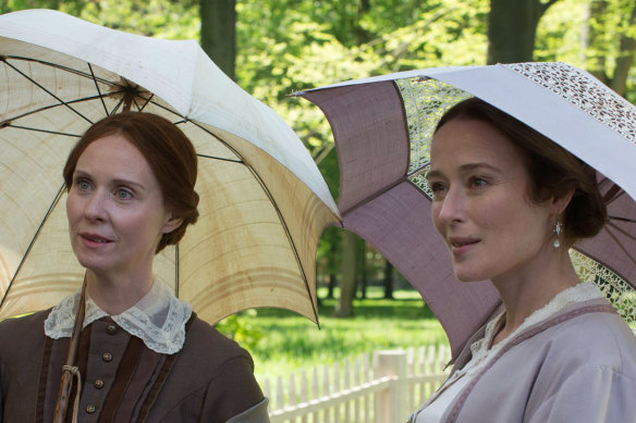 Cynthia Nixon starred as Emily Dickinson in the 2017 film <i>A Quiet Passion</i>.