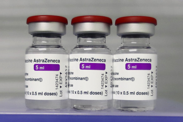 A Melbourne man has developed a blood clot after taking the AstraZeneca vaccine.