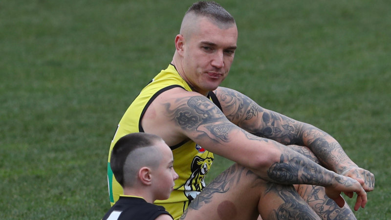 Mini Dustin Martin Spurred On By Tigers Support