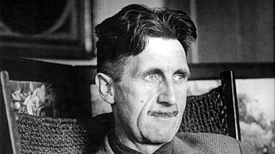 George Orwell in an undated portrait.