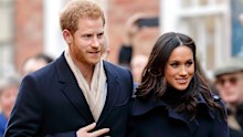 Prince Harry and Meghan Markle attend a Terrence Higgins Trust World AIDS Day charity fair at Nottingham Contemporary on December 1, 2017 in Nottingham, England. 
