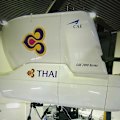 A Thai Airways simulator for a Boeing 737.