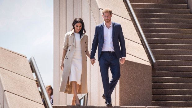 Images of Meghan's Martin Grant trench have been beamed around the world, and onto the online shopping screens of fans keen to snap up her style.