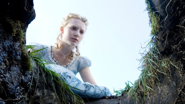 The film that made her a global star: Tim Burton's <i>Alice  in Wonderland</i>.