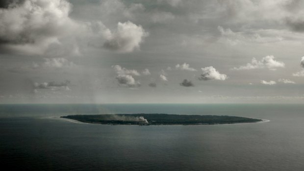 The tiny Pacific Island of Nauru.
