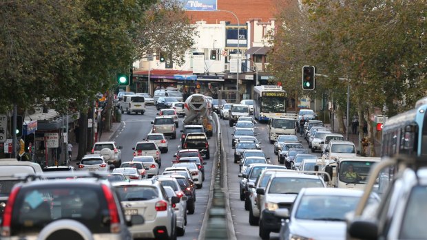 Sydney's traffic woes.