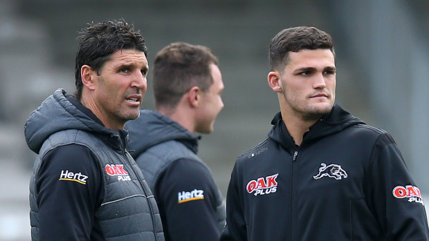 Trent Barrett's dealings with a rival club have been much more transparent this time around.
