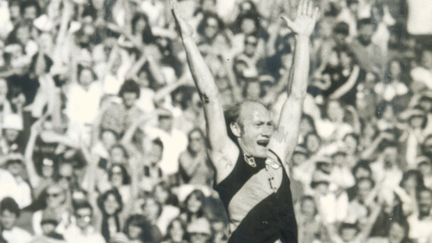 Richmond's Kevin Bartlett in 1981.