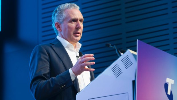 Telstra chief executive Andy Penn has pinned his hopes on a 5G future.