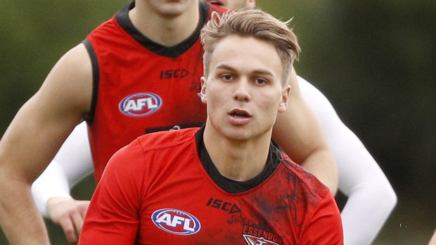 Dylan Clarke starred in his second AFL game.
