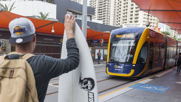 People used the Gold Coast tram to bring weapons into Surfers Paradise, a Griffith University criminology professor said.