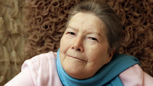 Author Colleen McCullough, in 2008. 