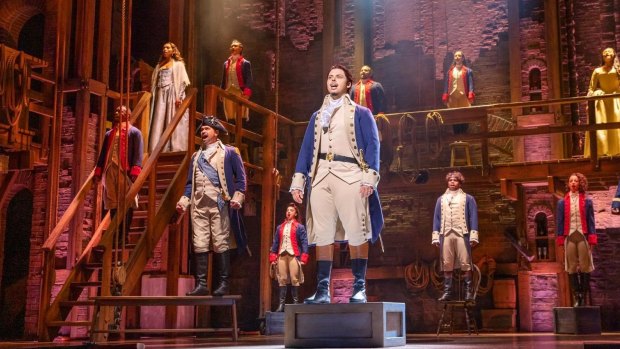 Hamilton has finally arrived in Brisbane, where it will run at QPAC for more than two months.