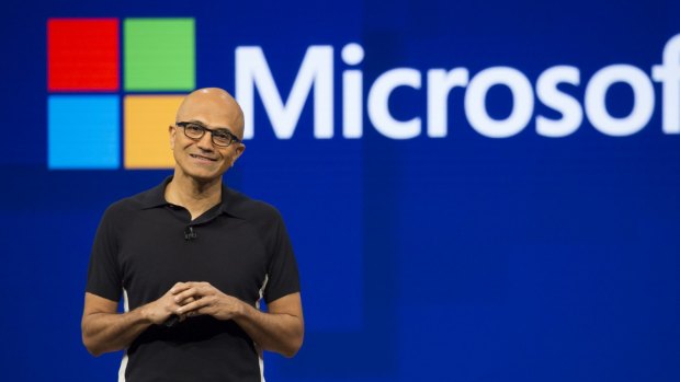 Since Satya Nadella became chief executive in 2014, Microsoft's stock price has nearly tripled.