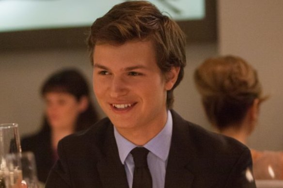 Ansel Elgort in The Fault in Our Stars