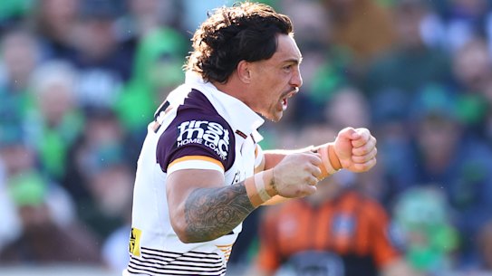 Kotoni Staggs has enjoyed the finest season of his NRL career.