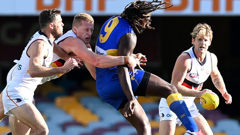 Afl 2020 Live Updates West Coast Eagles Open Up Commanding Lead Against Winless Adelaide Crows At The Gabba The Age Australian News