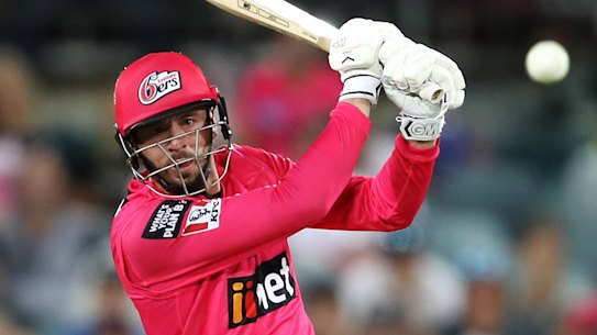 James Vince starred with the bat for the Sixers.