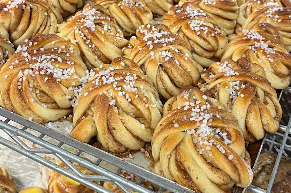 Swedish cardamom buns. 