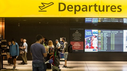 Australians have been increasingly leaving the country.