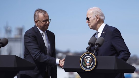 Prime Minister Anthony Albanese and US President Joe Biden have formed a close relationship over the past year.