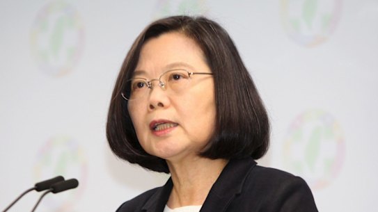 Taiwanese President Tsai Ing-wen