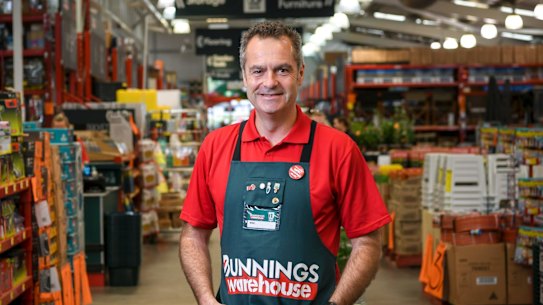 Bunnings managing director Mike Schneider.