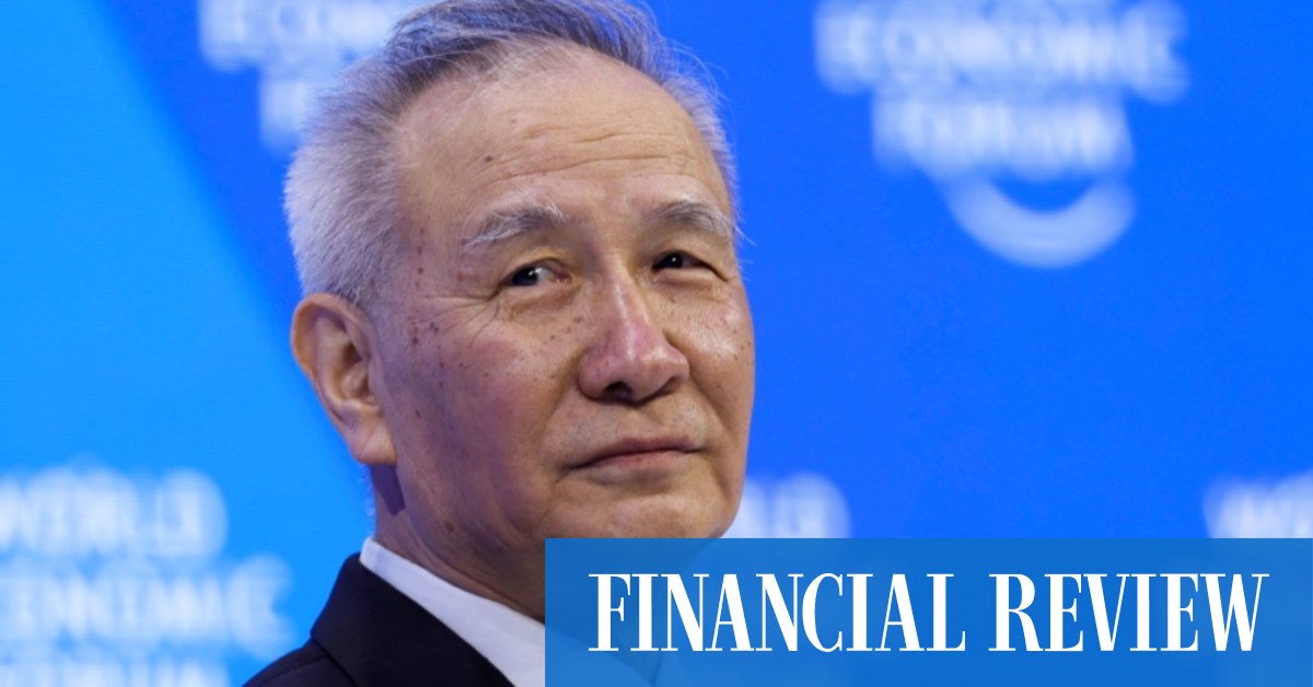 Davos: China's Liu He sees rebound, but chides central banks for ... thumbnail