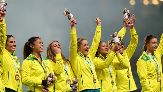 Australian gold medallists in 2022.