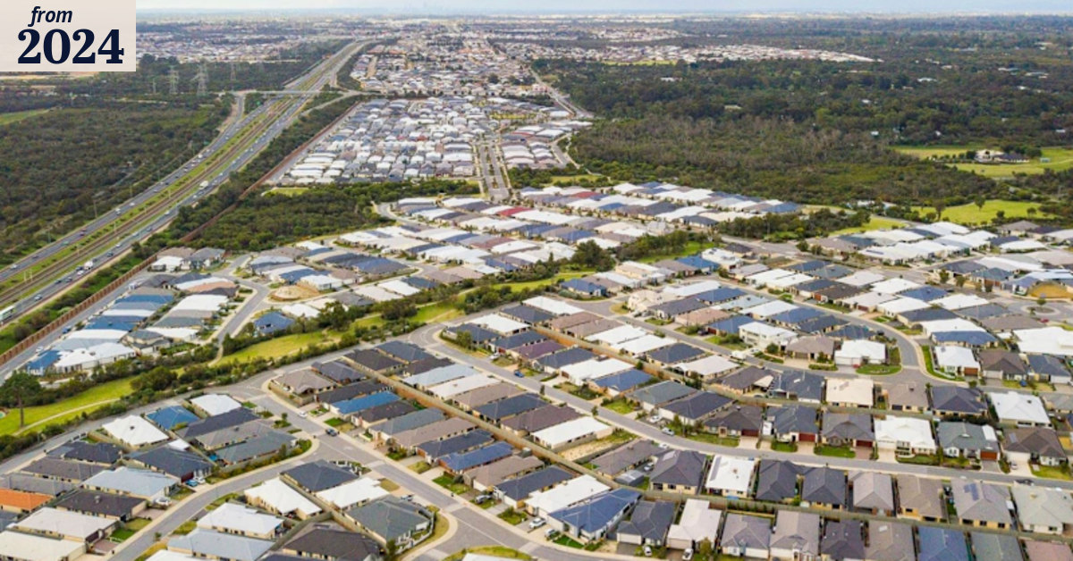 WA property: Perth continues to sprawl as residential infill rate goes ...