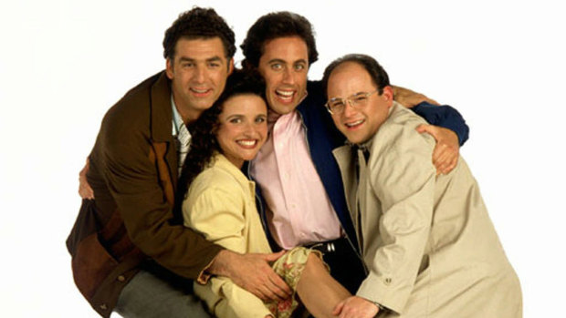 Cheesy picture aside, Seinfeld clearly wins the debate.