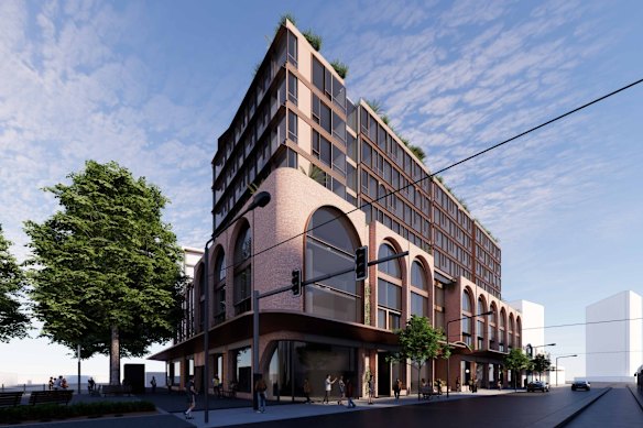 A concept image of the development at 494-516 Anzac Parade, Kingsford
