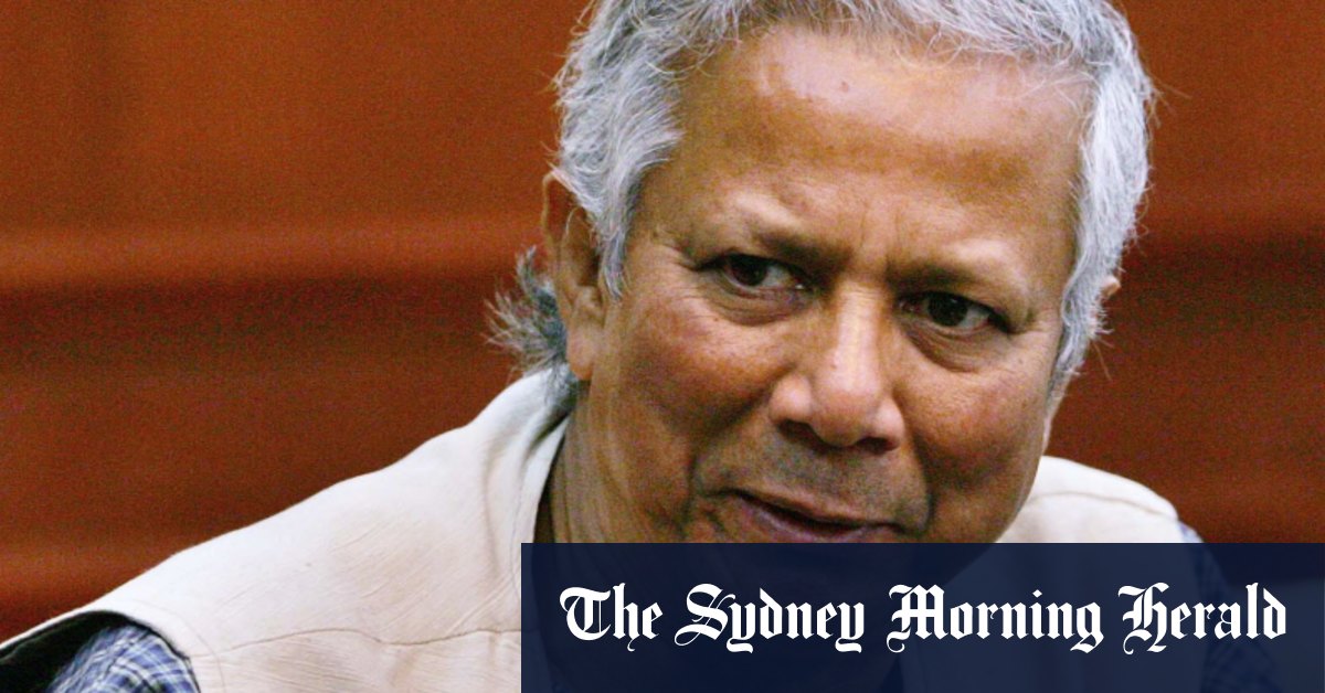 Who is Nobel laureate and interim leader Muhammad Yunas?